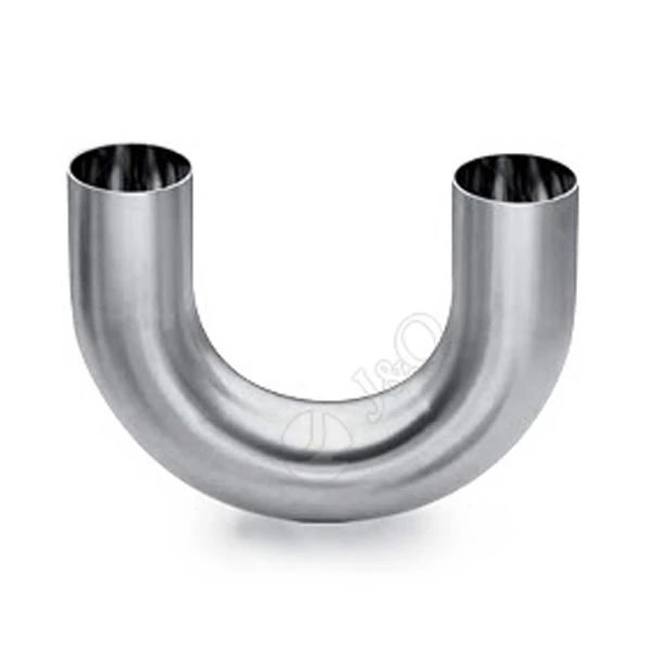 BPE Sanitary Stainless Steel 180 Degree Welded U Type Elbow