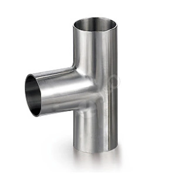 BPE Stainless Steel Hygienic Welded Equal Tee