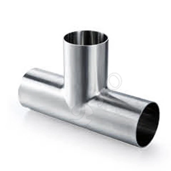 BS Sanitary Stainless Steel Welded Equal Tee