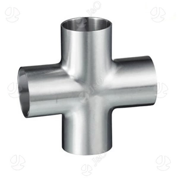 IDF Sanitary Stainless Steel Butt Weld Cross