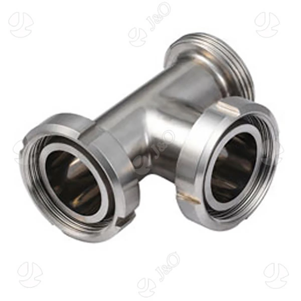 Vacuum CF Fixed Rotatable Fittings Tee