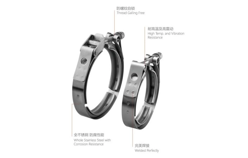 V-Band Clamps and Flanges –V-Band Assemblies