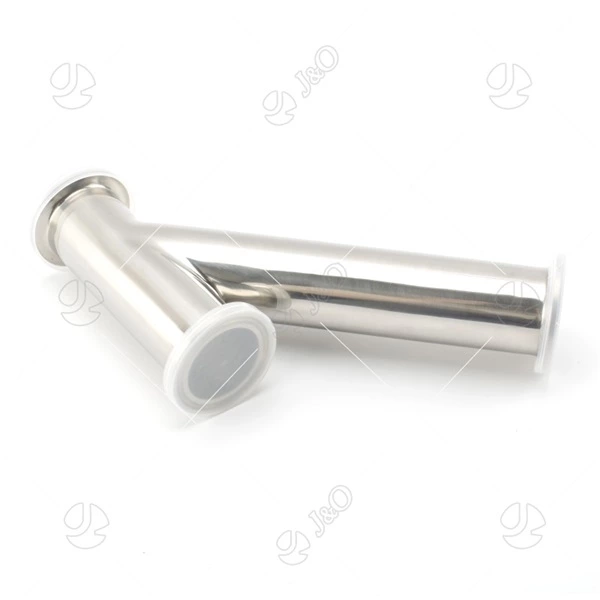 Customize Sanitary Stainless Steel Y Type Tee
