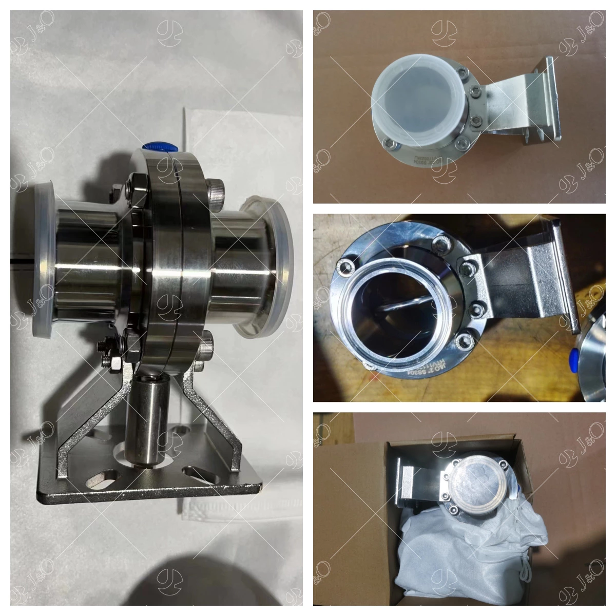 Coolant Distribution Units Water Cooling Auto Korean Sanitary Stainless Steel Clamped Butterfly Valve