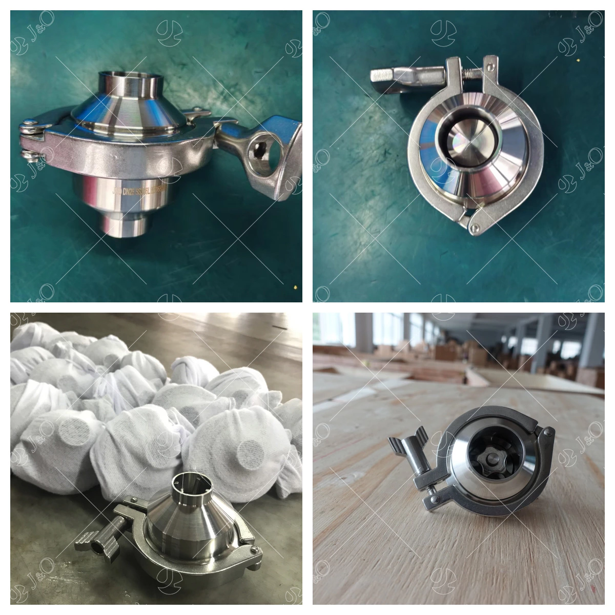 Sanitary Data Center Cooling Water Hygienic Stainless Steel No Return Butt-weld Check Valve