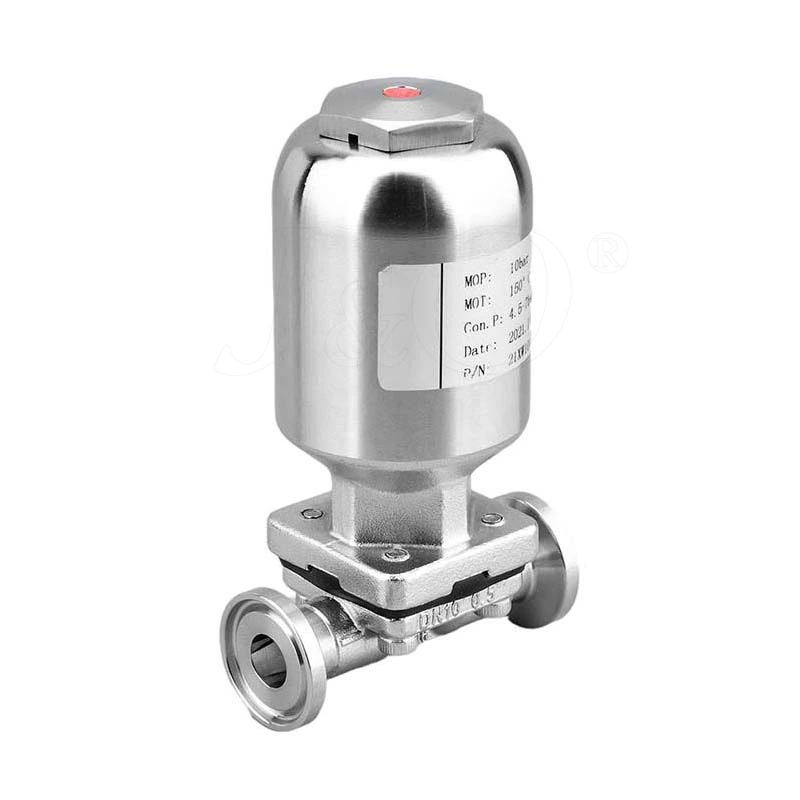 What Types Of Sanitary Diaphragm Valves Are There?