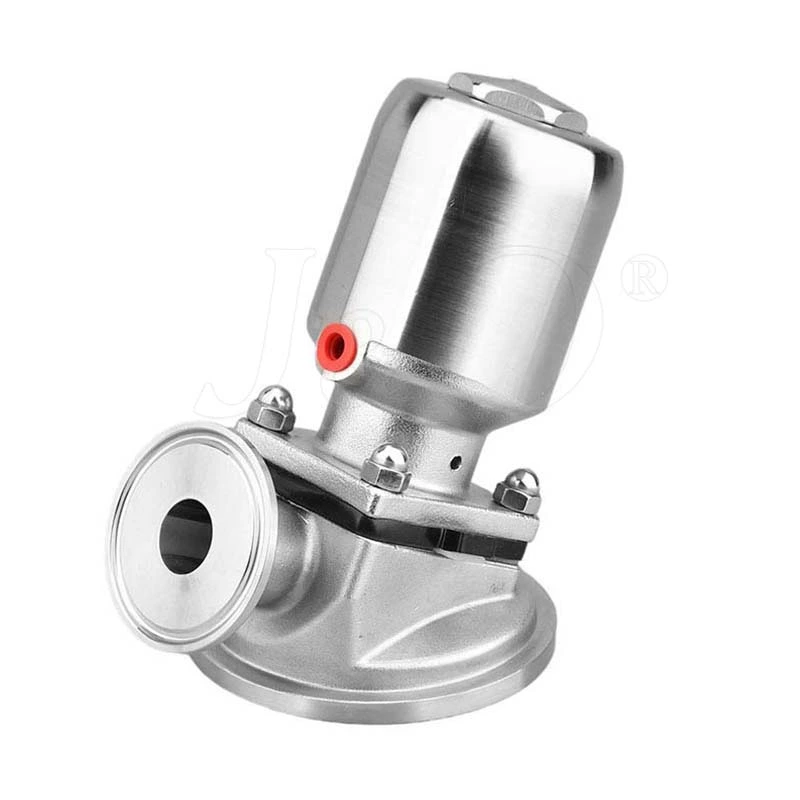 What Device Is Used To Manually Operate The Sanitary Diaphragm Valve?
