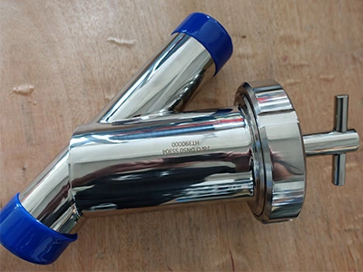 Hygienic Water Cooling Liquid Data Center Stainless Steel Y Type Weld Filter Strainer