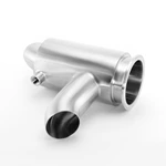 Sanitary Stainless Steel Data Center Liquid Cooling Water Hygienic Jacketed Strainer