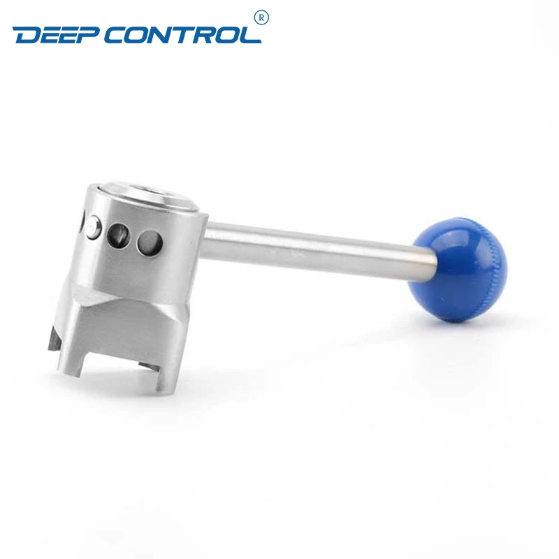 Cooling Water Data Center Solution Sanitary Stainless Steel Butterfly Valve Handle