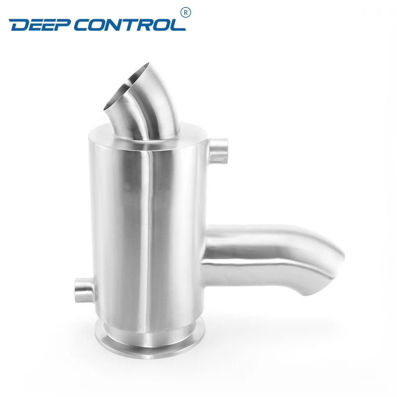 Sanitary Stainless Steel Data Center Liquid Cooling Water Hygienic Jacketed Strainer