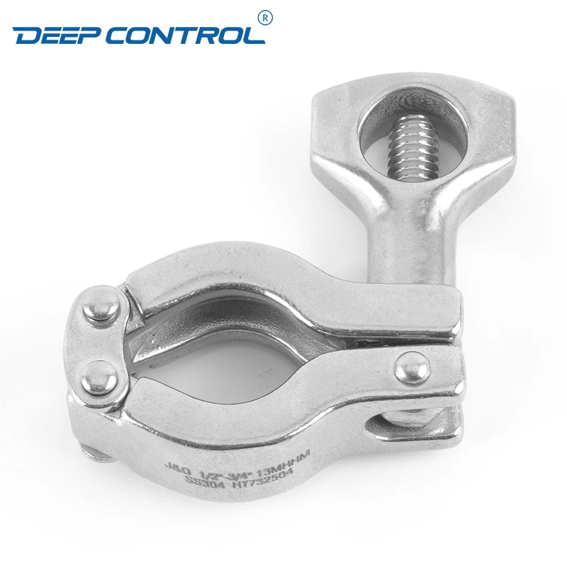 Sanitary Stainless Steel Data Center Liquid Water Cooling 13MHHM Hygienic Double Pin Pipe Clamp