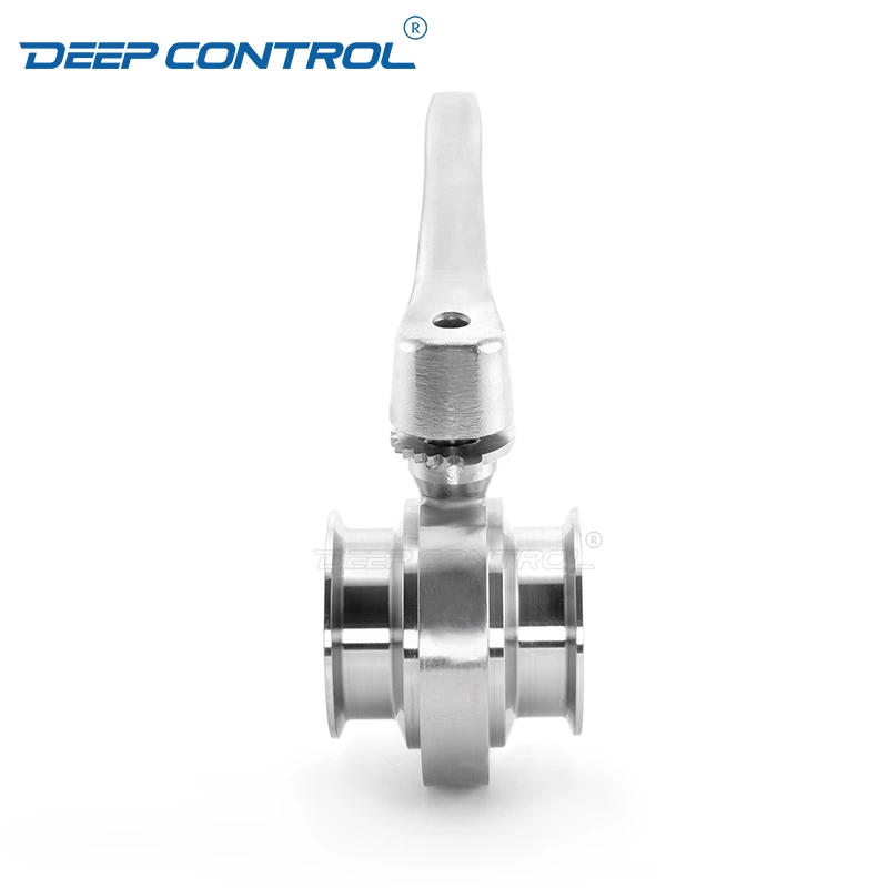 Data Center Chiller Cooling Water Hygienic One Piece 1PC Free Leak Butterfly Valve