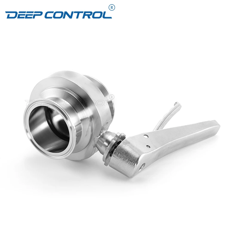 Data Center Chiller Cooling Water Hygienic One Piece 1PC Free Leak Butterfly Valve