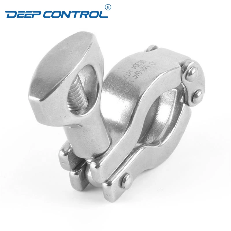 Sanitary Stainless Steel Data Center Liquid Water Cooling 13MHHM Hygienic Double Pin Pipe Clamp