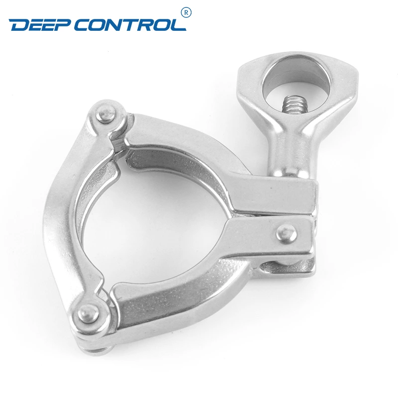 Sanitary Stainless Steel ISO-3P Data Center Water Cooling Hygienic Three Pieces Heavy Duty Clamp