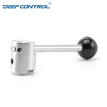 Data Center Chiller Water Sanitary Stainless Steel Butterfly Valve Round Head Pull Handle
