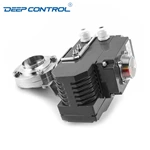Data Center Chiller Prevent Leaks Sanitary Stainless Steel Welding Butterfly Valve With Electric Actuator