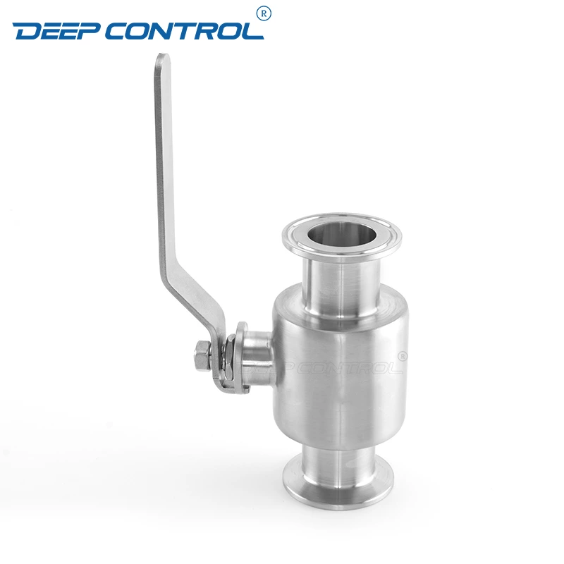 Liquid Cooling Data Center Stainless Steel One Piece Leak Free Hygienic Tri-Clamp Ball Valve