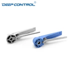 Level Handle For Data Center Cooling Water Sanitary Stainless Steel Butterfly Valve