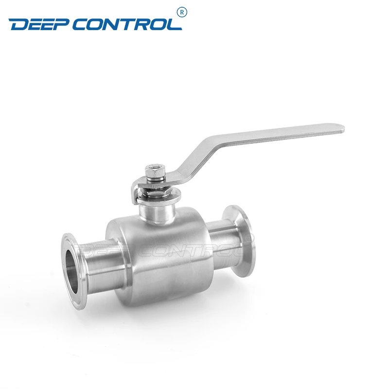 Liquid Cooling Data Center Stainless Steel One Piece Leak Free Hygienic Tri-Clamp Ball Valve