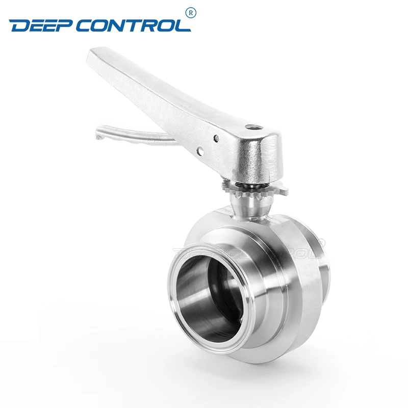 Data Center Chiller Cooling Water Hygienic One Piece 1PC Free Leak Butterfly Valve
