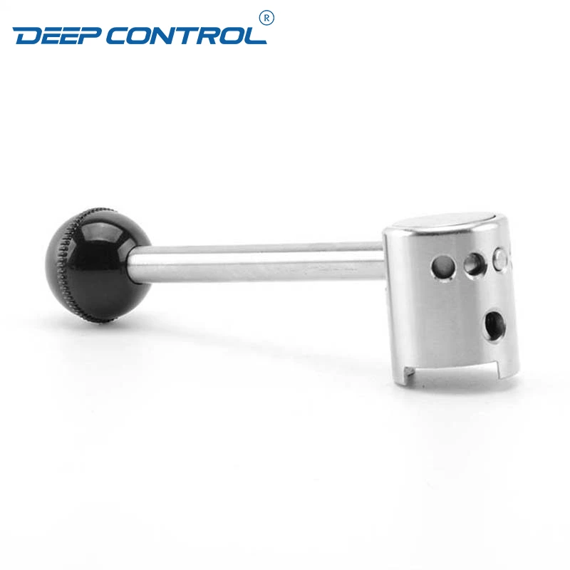 Data Center Chiller Water Sanitary Stainless Steel Butterfly Valve Round Head Pull Handle