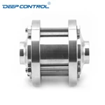 Hygienic Liquid Cooling Water Leak Free Stainless Steel Flange No Return Check Valve