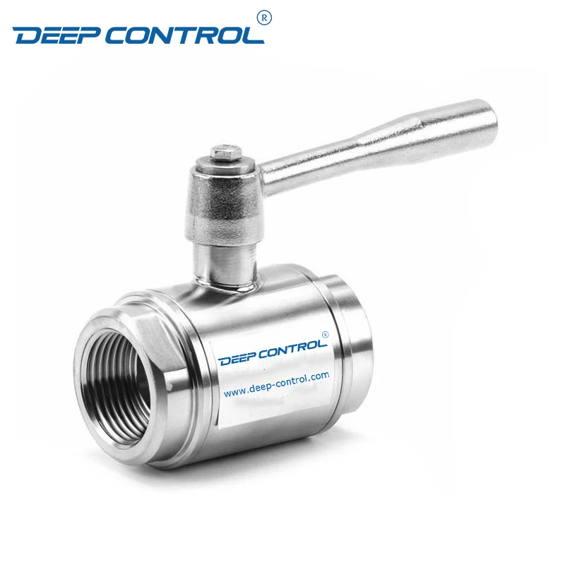 Cooling Water Data Center CDU Direct to Chip Sanitary Stainless Steel Female Thread Ball Valve