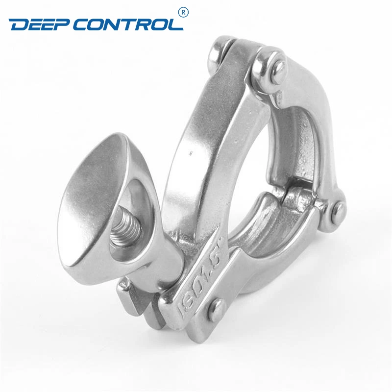 Sanitary Stainless Steel ISO-3P Data Center Water Cooling Hygienic Three Pieces Heavy Duty Clamp