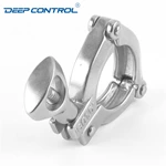 Sanitary Stainless Steel ISO-3P Data Center Water Cooling Hygienic Three Pieces Heavy Duty Clamp