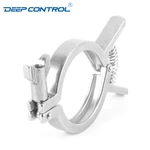 Sanitary Data Center Cooling Water Hygienic Stainless Steel 13MHHM-Q Single Pin Squeeze Clamp
