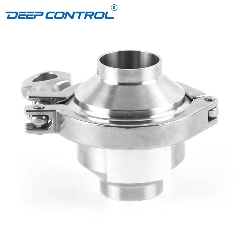 Sanitary Data Center Cooling Water Hygienic Stainless Steel No Return Butt-weld Check Valve
