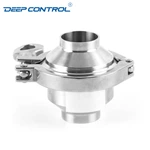 Sanitary Data Center Cooling Water Hygienic Stainless Steel No Return Butt-weld Check Valve