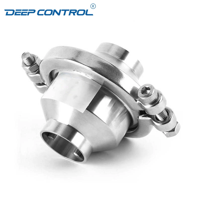 Hygienic Direct to Chip Liquid Cooling Stainless Steel Butt Weld Welding Check Valve With High Pressure Clamp