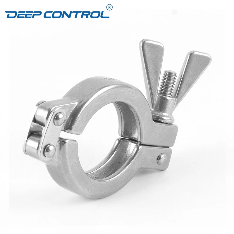 Hygienic Data Center Liquid Cooling Water Sanitary Stainless Steel 13EU Double Pin Clamp