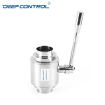 Water Cooling Liquid Data Center New Type Sanitary Stainless Steel Welding Ball Valve