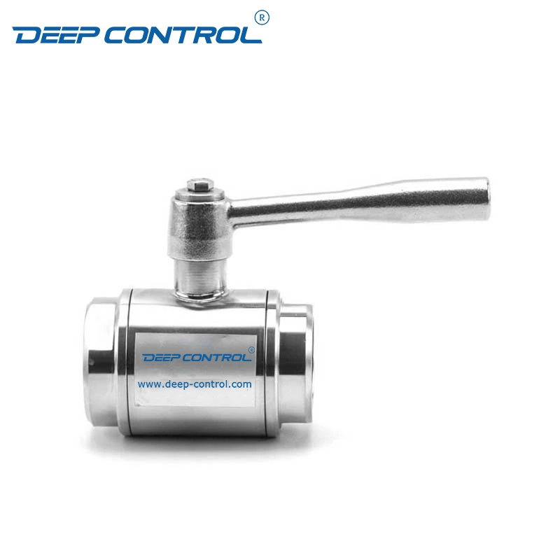 Cooling Water Data Center CDU Direct to Chip Sanitary Stainless Steel Female Thread Ball Valve