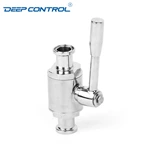 Direct to Chip Liquid Cooling Water CDU Sanitary Stainless Steel Hygienic Tri-Clamp Ball Valve