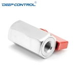 Liquid Cooling Water CDU Stainless Steel SS304 SS316 PN63 BSPT NPT Thread Female Female Thread Mini Ball Valve