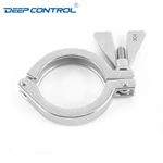 Hygienic Energy Storage Liquid Cooling Water Data Center Sanitary Stainless Steel 13MHH Single Pin Pipe Clamp