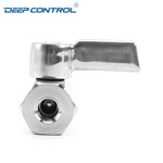 Energy Storage Liquid Cooling Water Stainless Steel SS304 SS316 NPT BSPT Female Thread Mini Ball Valve with SS Handle