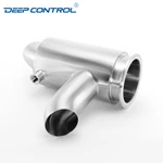 Sanitary Stainless Steel Data Center Liquid Cooling Water Hygienic Jacketed Strainer