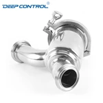 Sanitary Cooling Water Data Center Stainless Steel Threaded Y-Type Filter Strainer