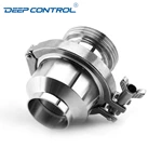 Sanitary Stainless Steel Data Center Liquid Cooling Water Male Butt-weld End Check Valve