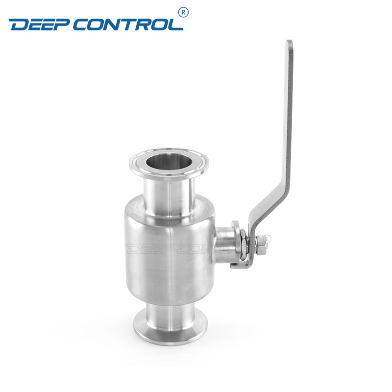 Liquid Cooling Data Center Stainless Steel One Piece Leak Free Hygienic Tri-Clamp Ball Valve