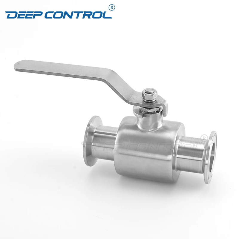 Liquid Cooling Data Center Stainless Steel One Piece Leak Free Hygienic Tri-Clamp Ball Valve