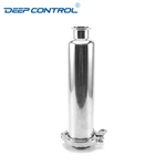 Direct to Chip Liquid Cooling Water Solution Stainless Steel Tri-Clamp Clamped Pipe Tube Straight Filter