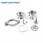 Data Center Liquid Cooling Water Stainless Steel Sanitary Tri Clamp No Return Check Valve With High Pressure Clamp