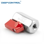Liquid Cooling Water CDU Stainless Steel SS304 SS316 PN63 BSPT NPT Thread Female Female Thread Mini Ball Valve